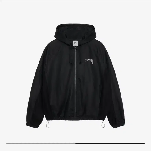 나투시 nike x stussy 리넨 쉘자켓 블랙 S 판매합니다