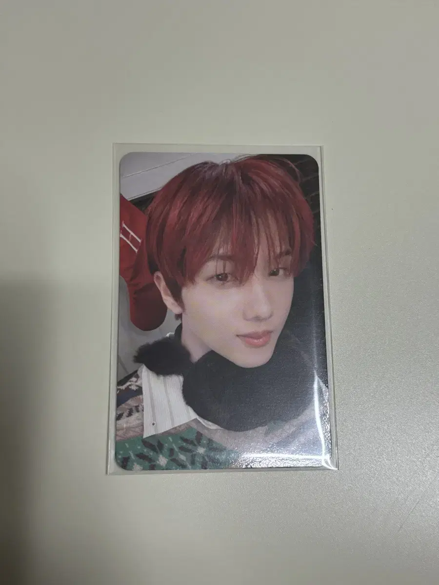 NCT Pink Christmas jisung photocard