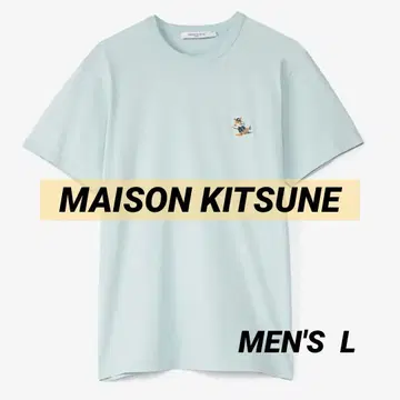 메종키츠네 티셔츠 남성용 L사이즈 완판템 미착용 정가 18,700원