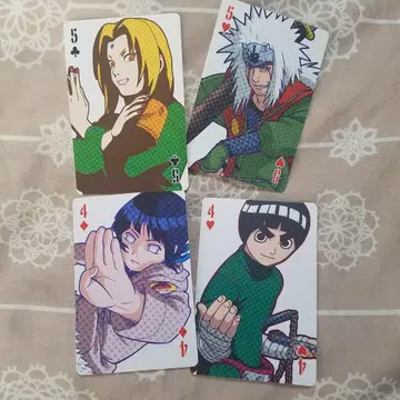 지라이야 츠나테 히나타 Lee 카드놀이 NARUTO 나루토 DVD 혜택
