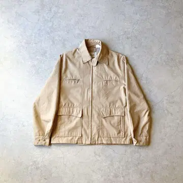 90's 아카이브 디자인 박스 실루엣 블루종 재킷