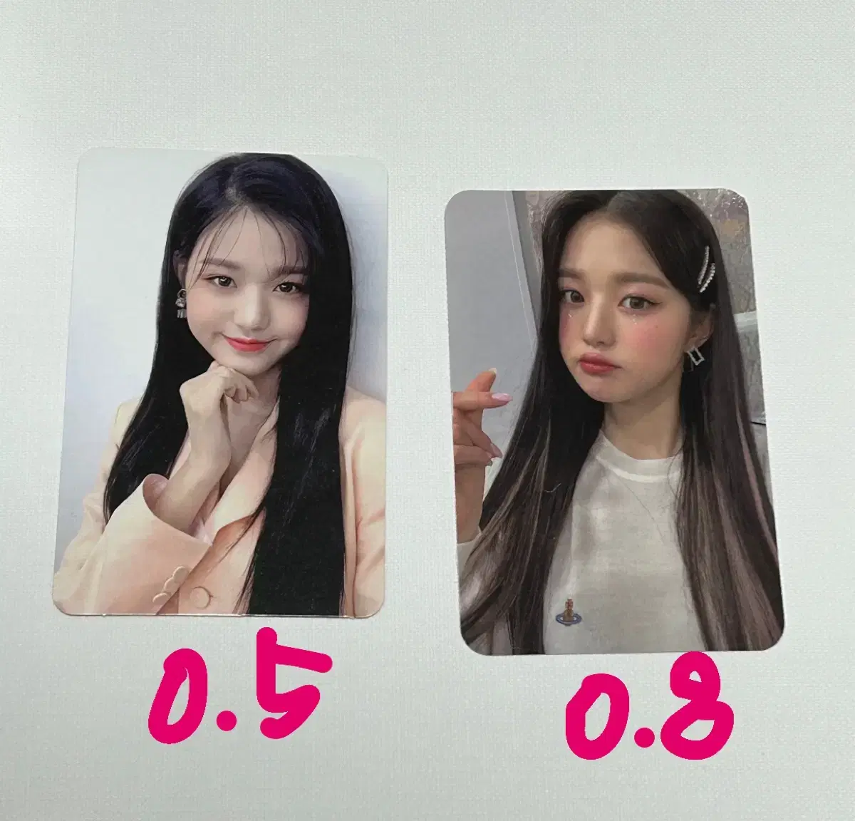 Jang Wonyoung Photo Card photocard AR Card BLOOM*IZ ONEIRIC DIARY