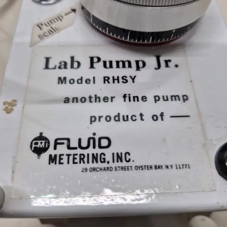 FLUID RHSY LAB PUMP.