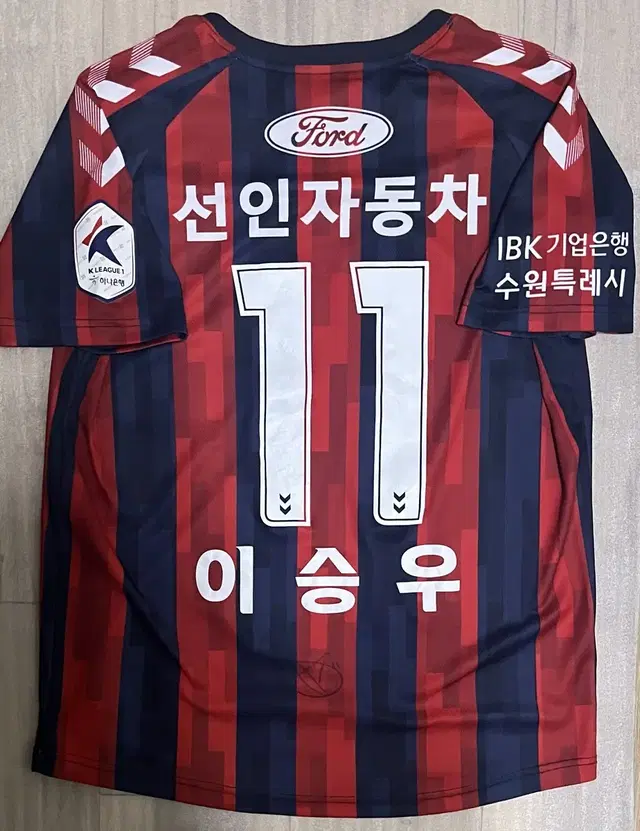 [2XL]22시즌 수원FC 홈 이승우 사인 유니폼