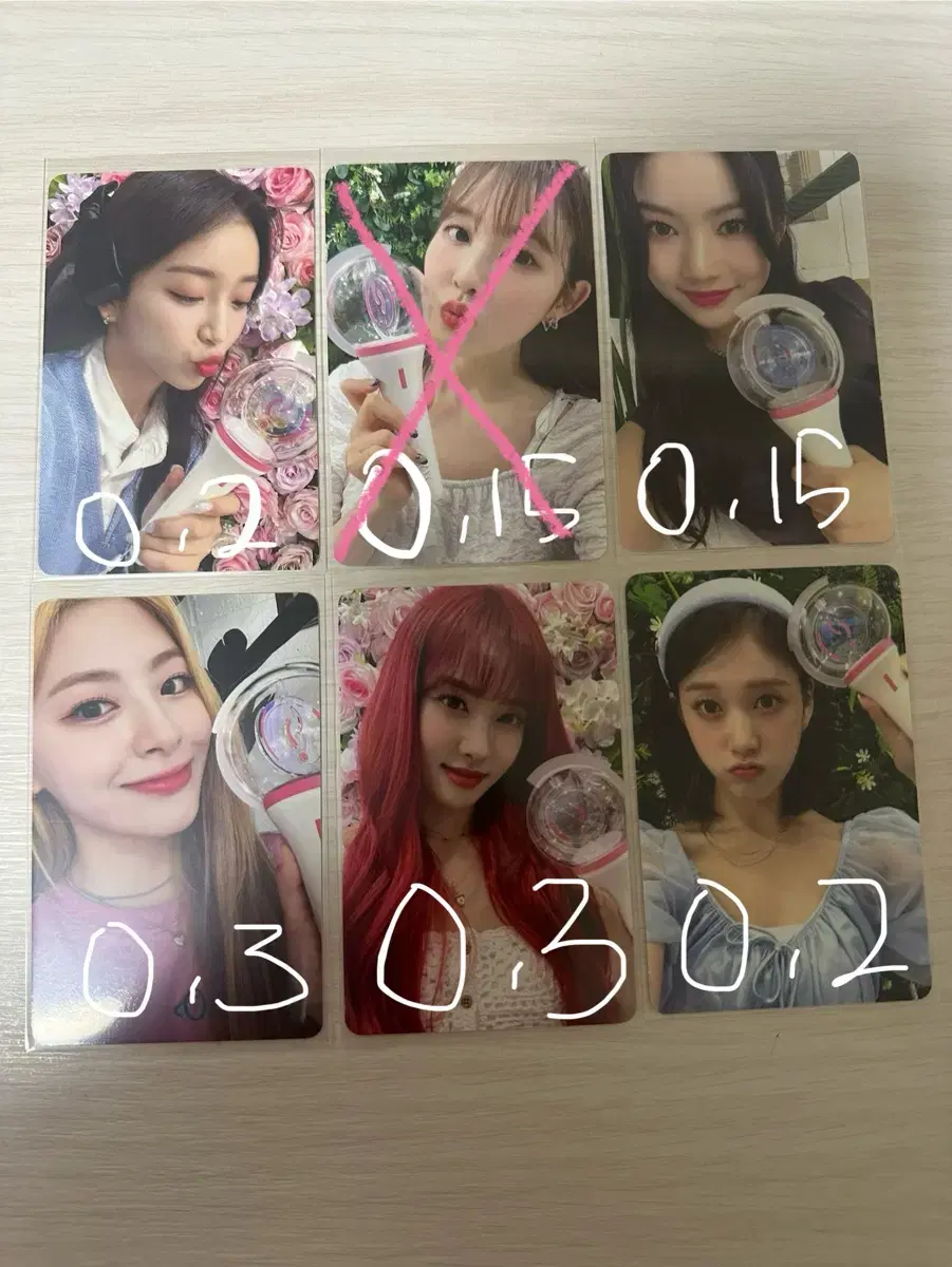 Stayc lightstick photocard