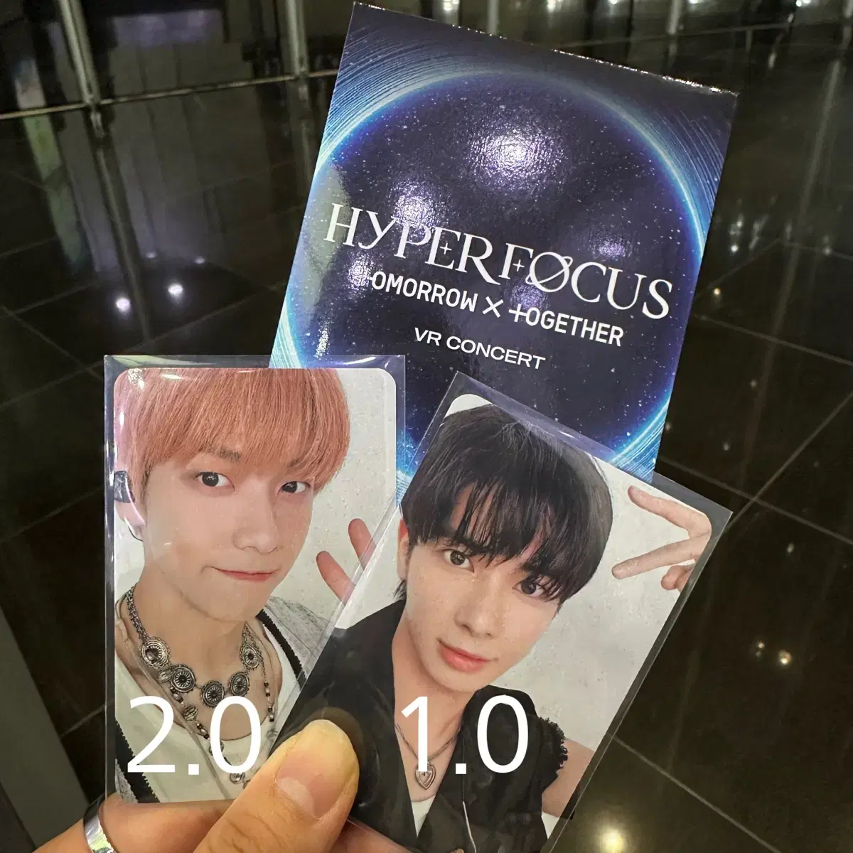 txt Hyperfocus VR 2nd photocard