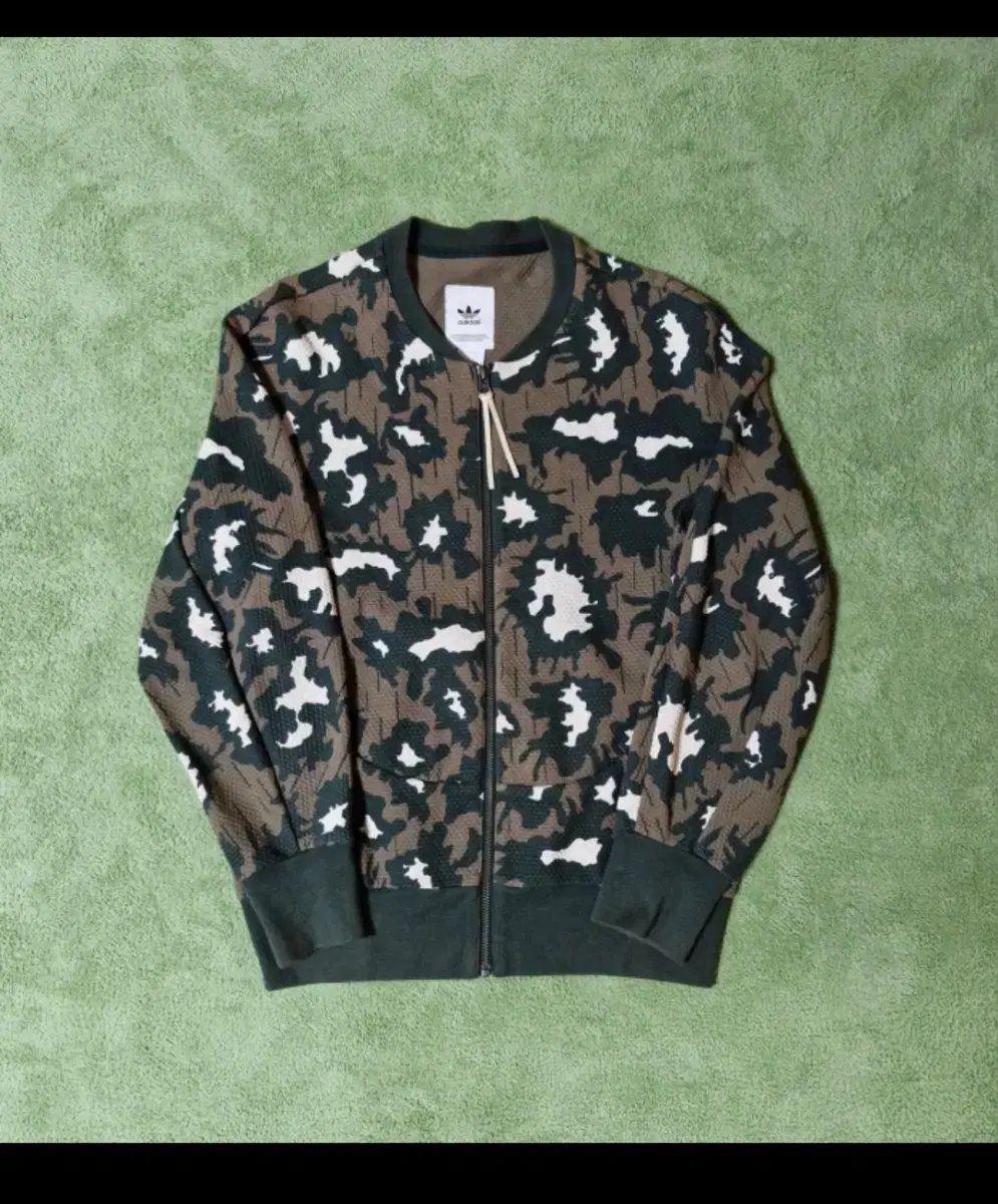 Adidas Camo Pattern Zip Up 95