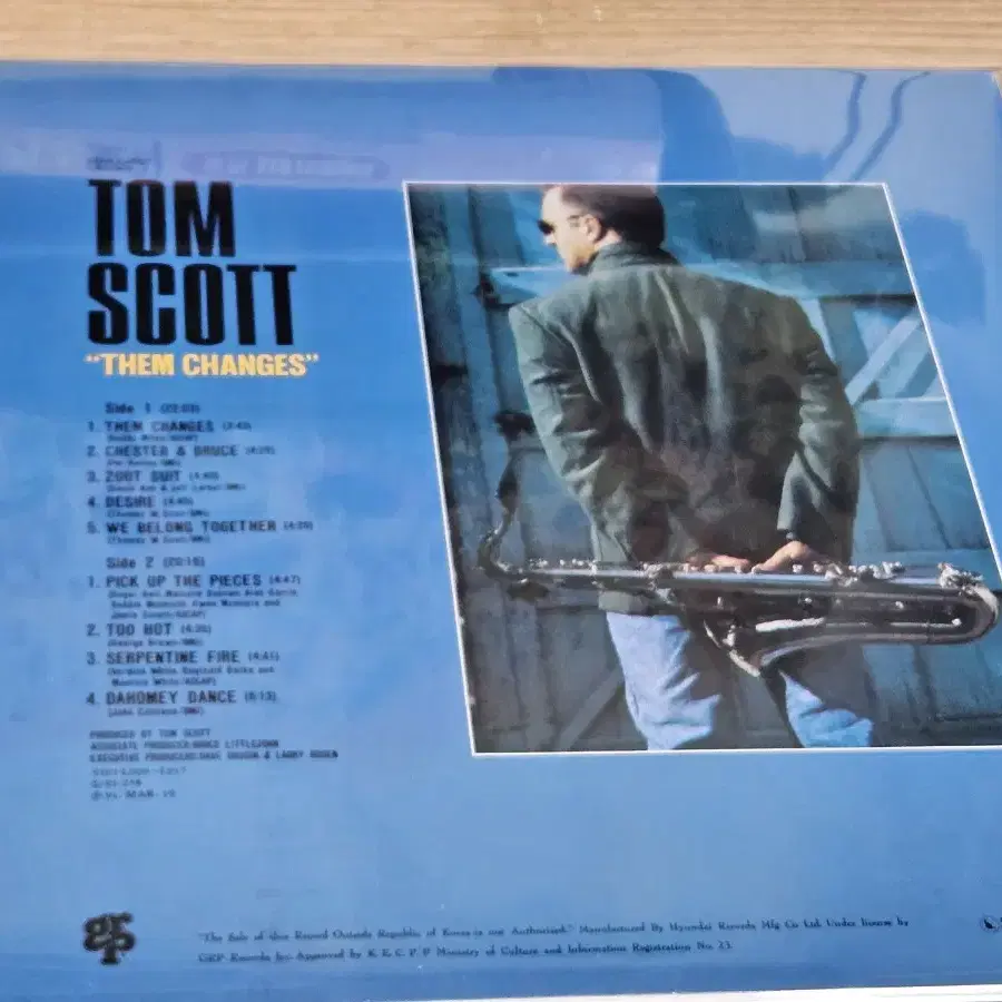 Tom Scott - Them Changes (LP)