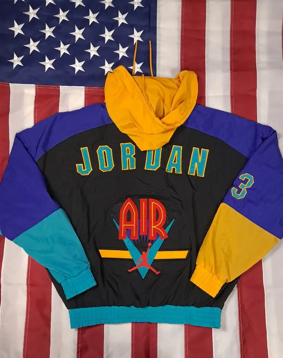 Brand New, Original Air Jordan Big Logo Windbreaker