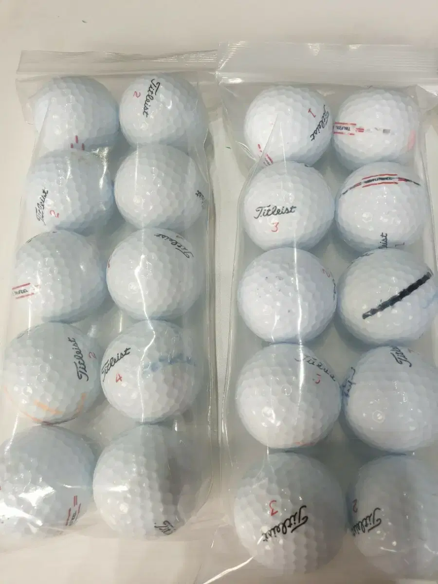 Titleist TRUFEEL White Balls Grade A to Grade A 10 Pills 7,900 won