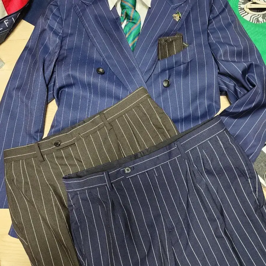 (미착용)SUIT SUPPLY 수트서플라이 더블브레스티드 자켓 수트 정장