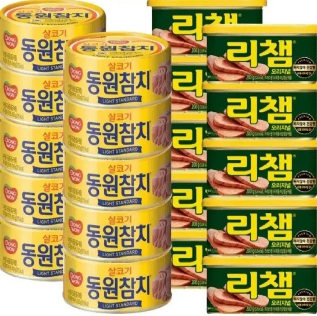 동원참치150x10캔+리챔오리지널200GX10캔31900원