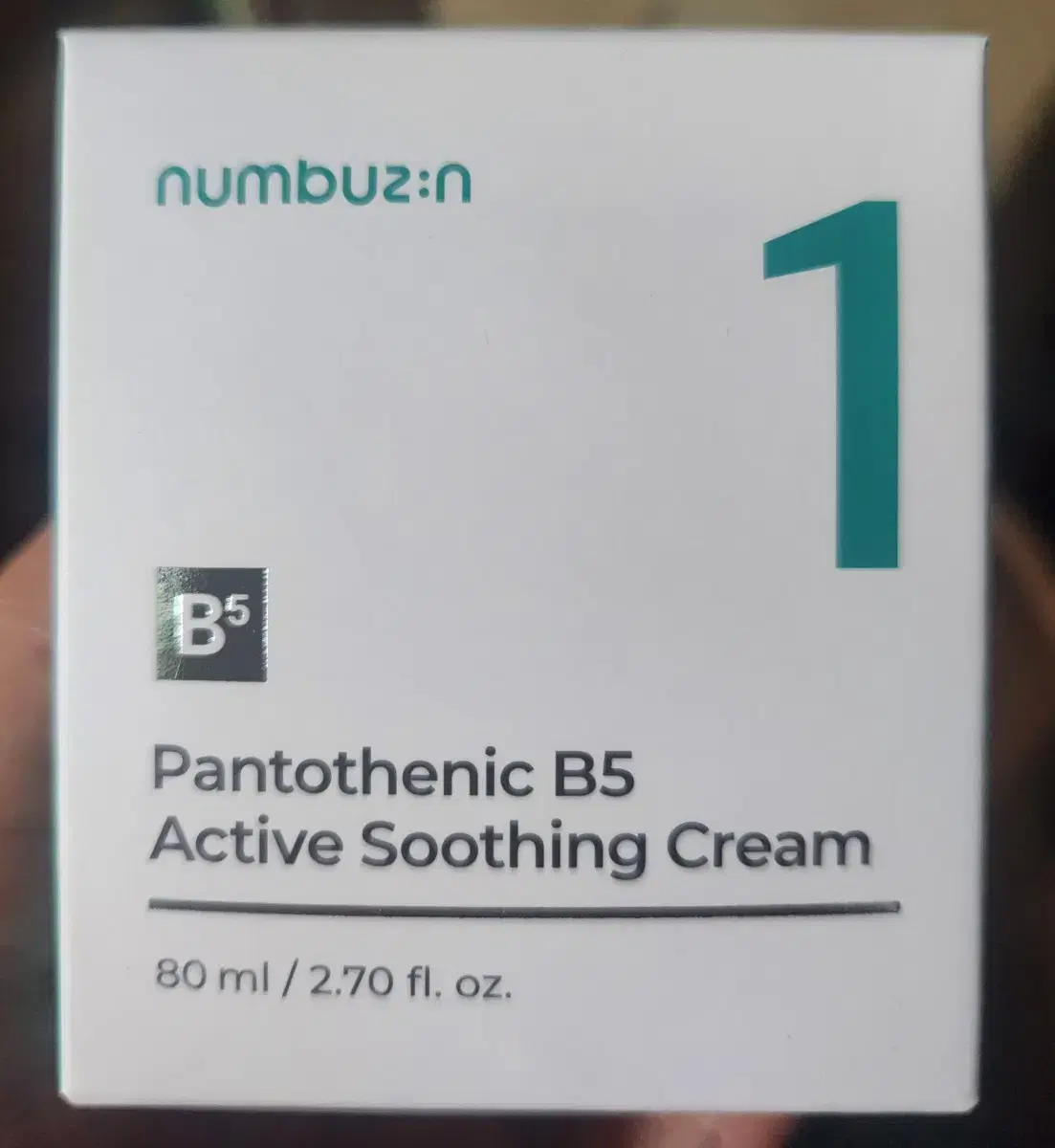 80ml unsealed Numéros Pantothenic Acid Active Soothing Cream with Numerine