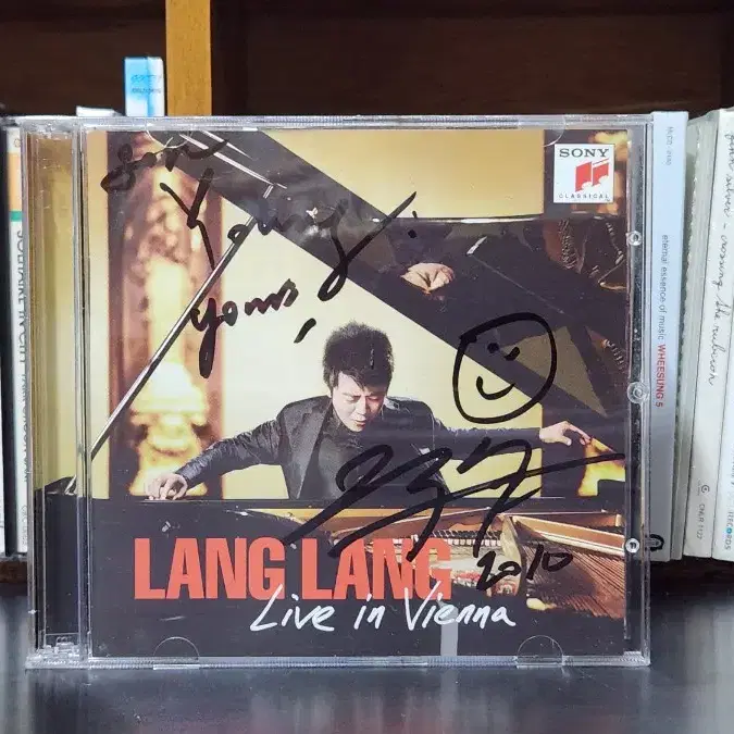 LANG LANG 랑랑 비엔나 라이브 2CD 싸인앨범