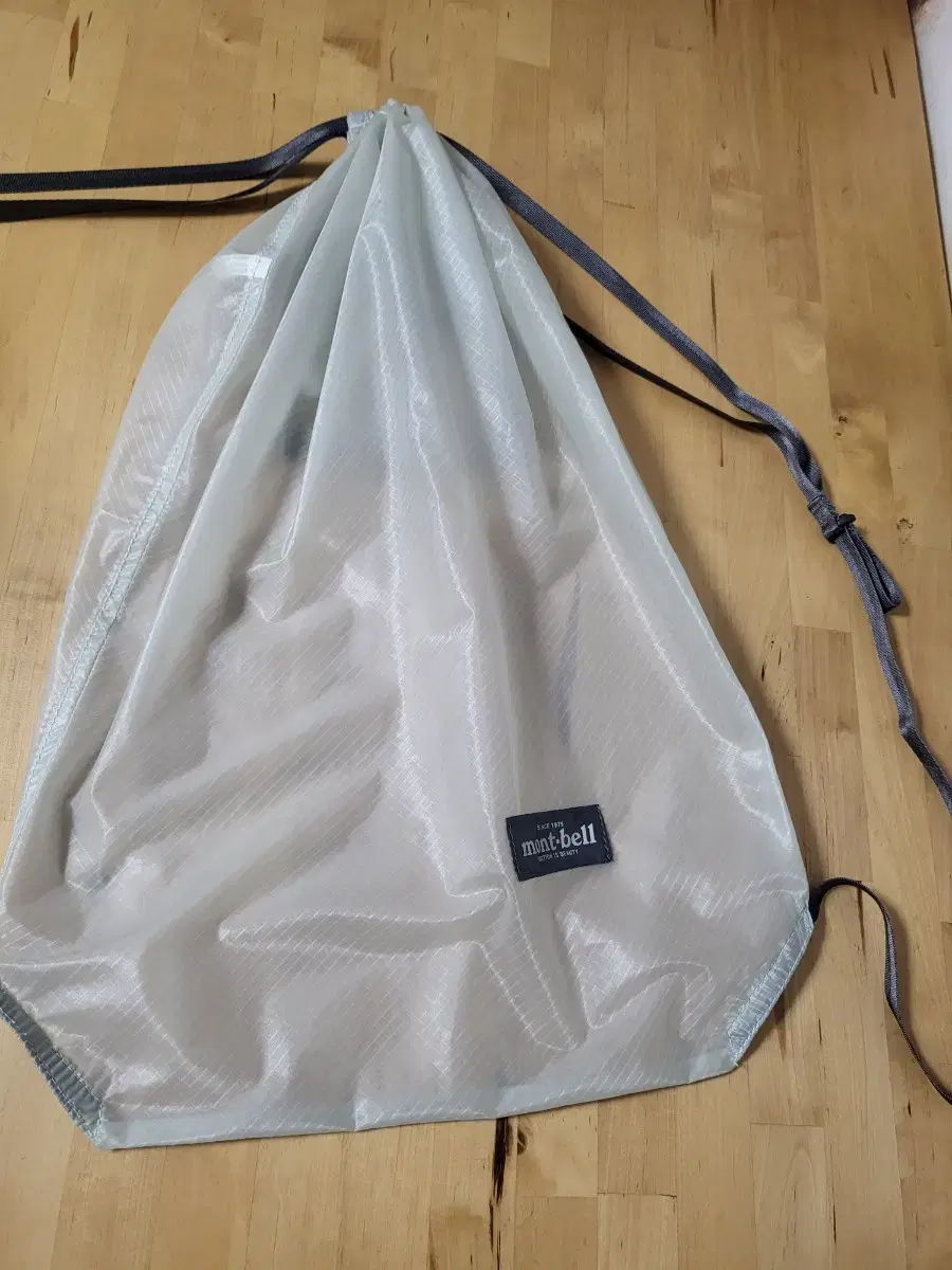 Montbell UL Knapsack String Bag Backpack Gym Sack Nylon Bag Key Ring Bag