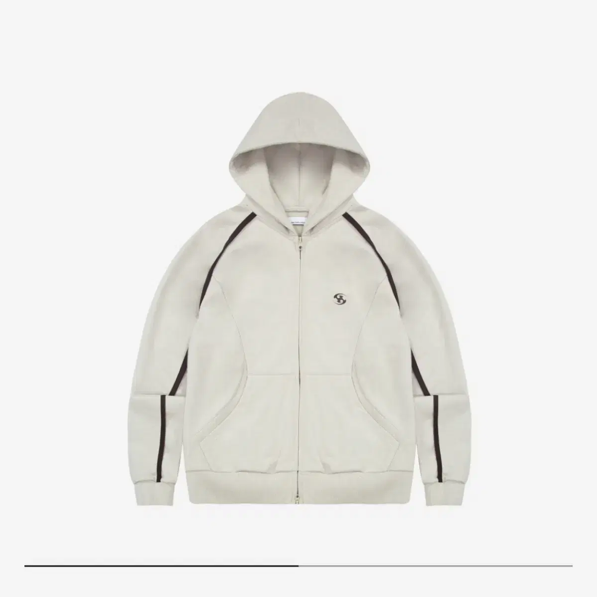 San San Gear Hooded Zip-up Beige 22FW