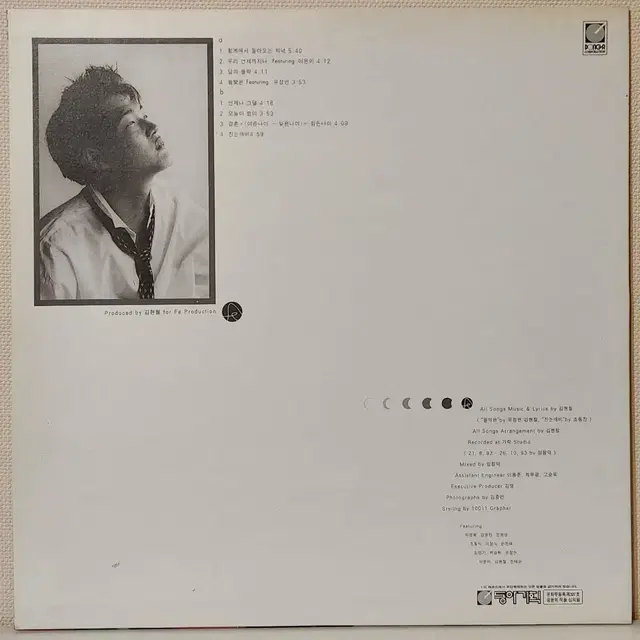 김현철 LP Vinyl 3집 횡계에서 돌아오는 저녁 M/M