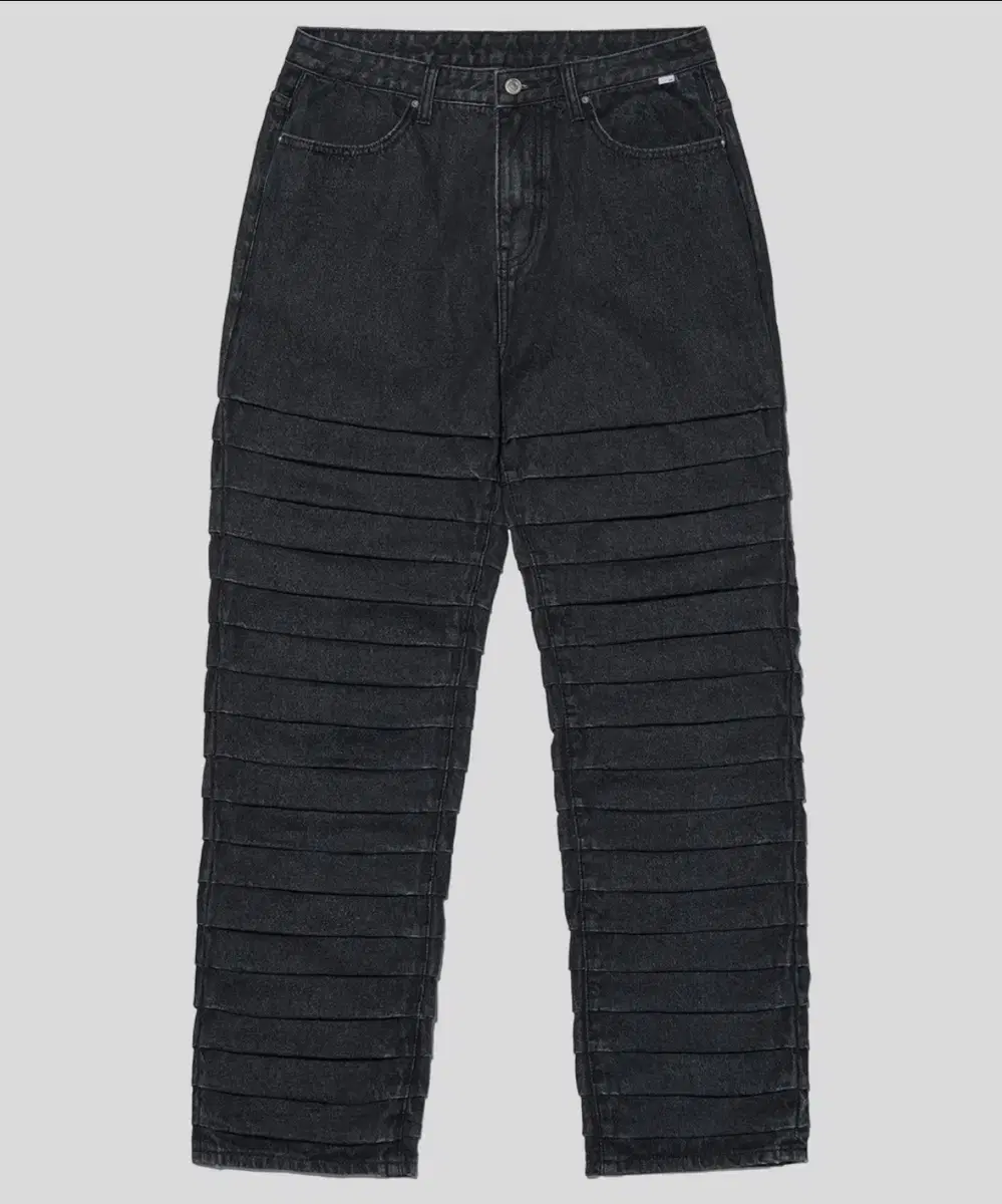 (노매뉴얼) T.W DENIM PANTS - WASHED BLACK