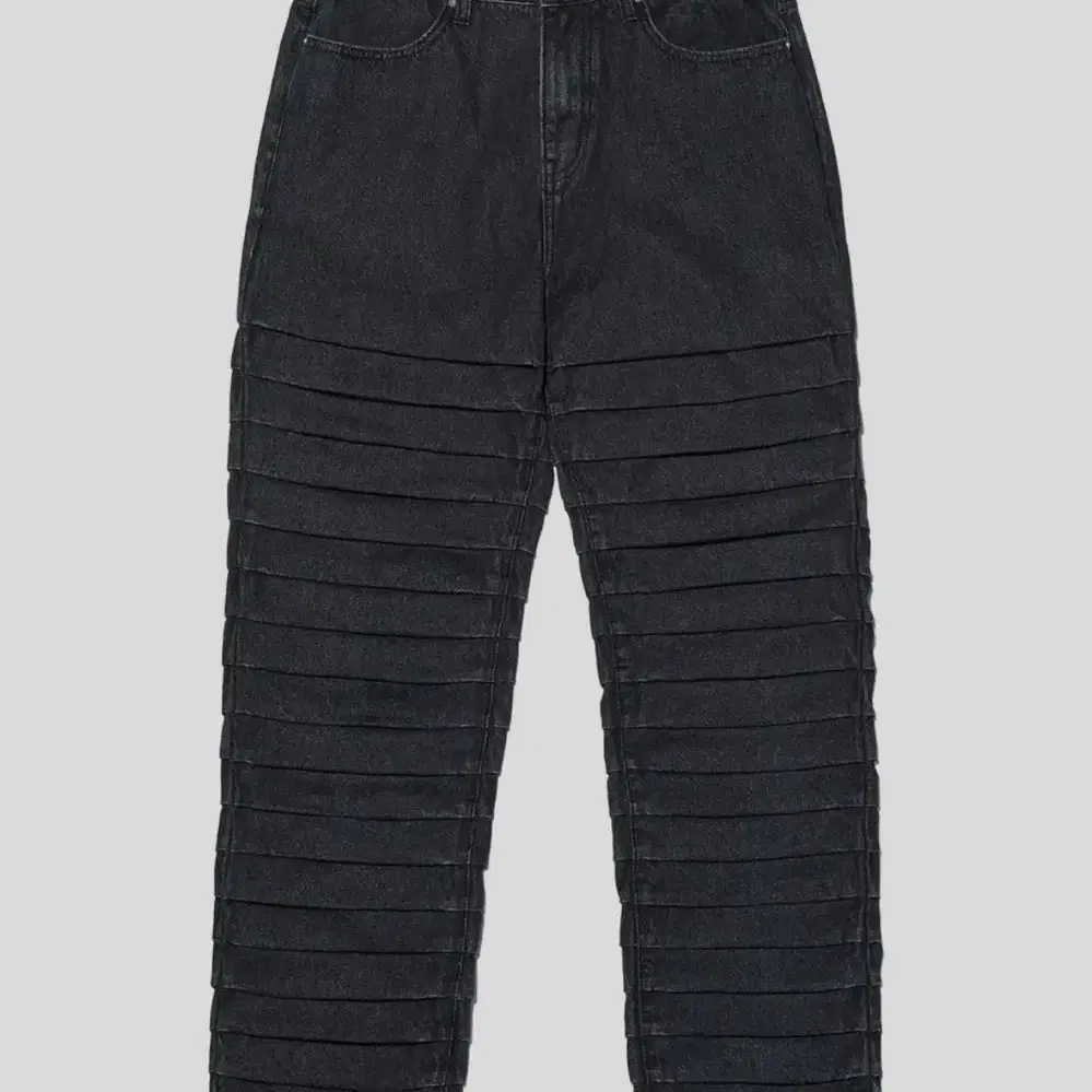 (노매뉴얼) T.W DENIM PANTS - WASHED BLACK