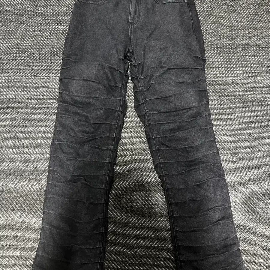 (노매뉴얼) T.W DENIM PANTS - WASHED BLACK