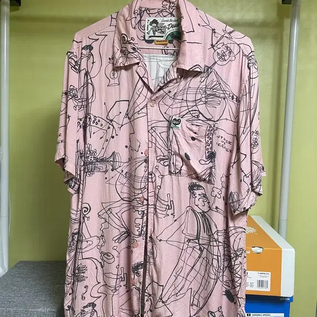 데우스 r.g cato ss shirt(하와이안 반팔셔츠(m)