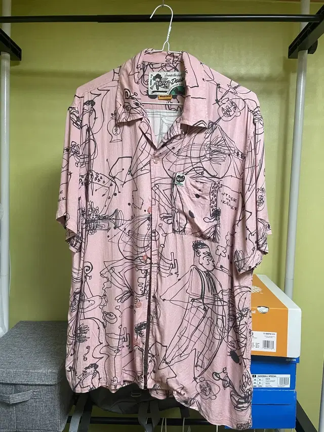 데우스 r.g cato ss shirt(하와이안 반팔셔츠(m)