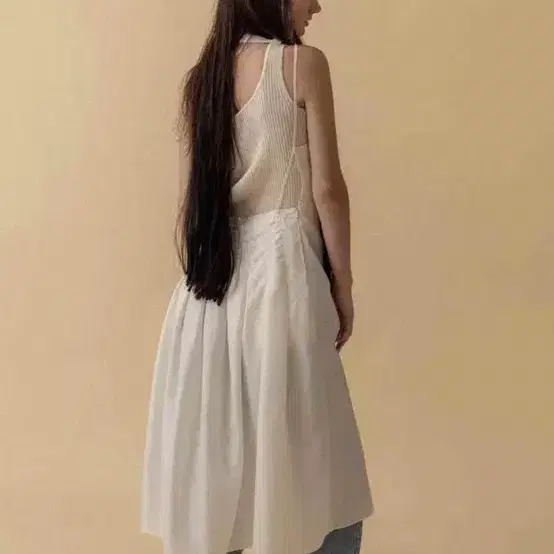 아뜰리에 에디션 Pleated Long Dress s사이즈