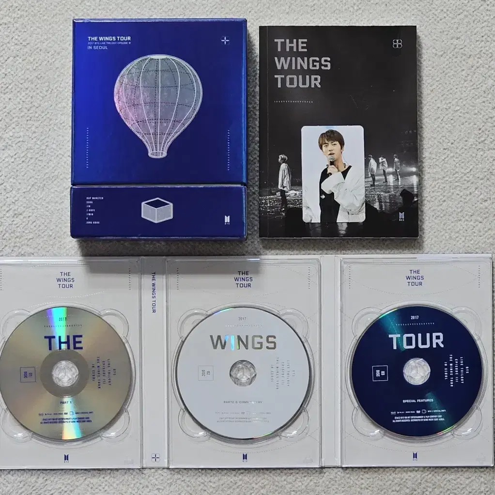 방탄 윙즈 dvd