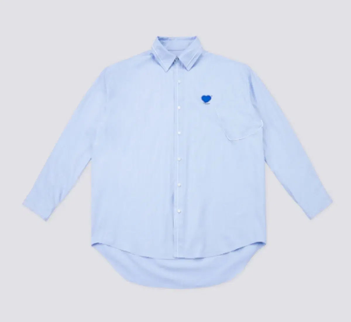 Adidas Twinheart Logo Shirt Sky Blue A1