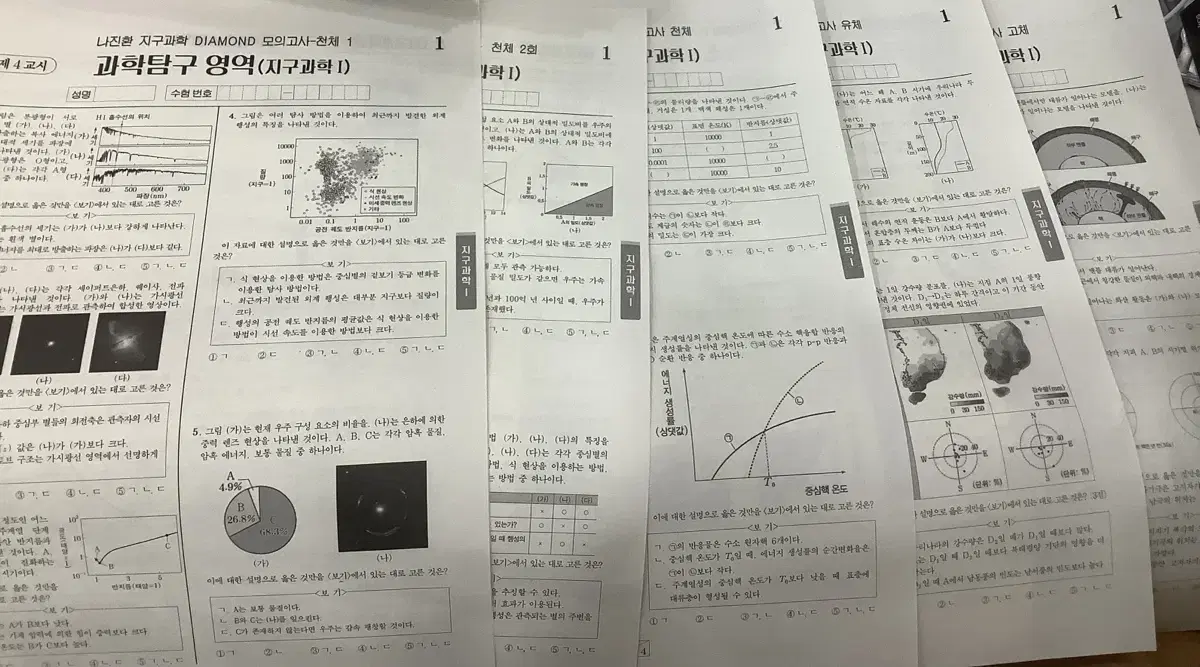 시대인재 나진환t 재종 지구과학 모의고사