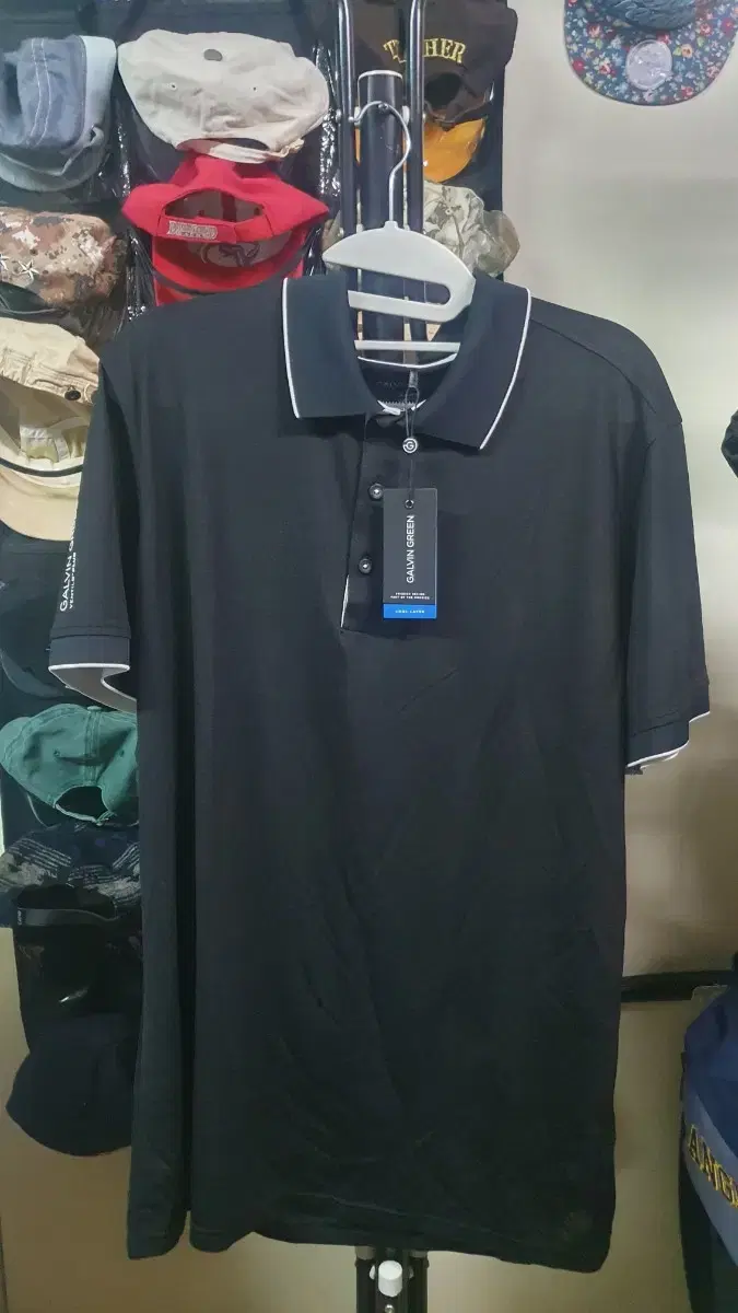 정품)갤빈 그린 Milan VENTIL8+ Polo T-Shirts XL