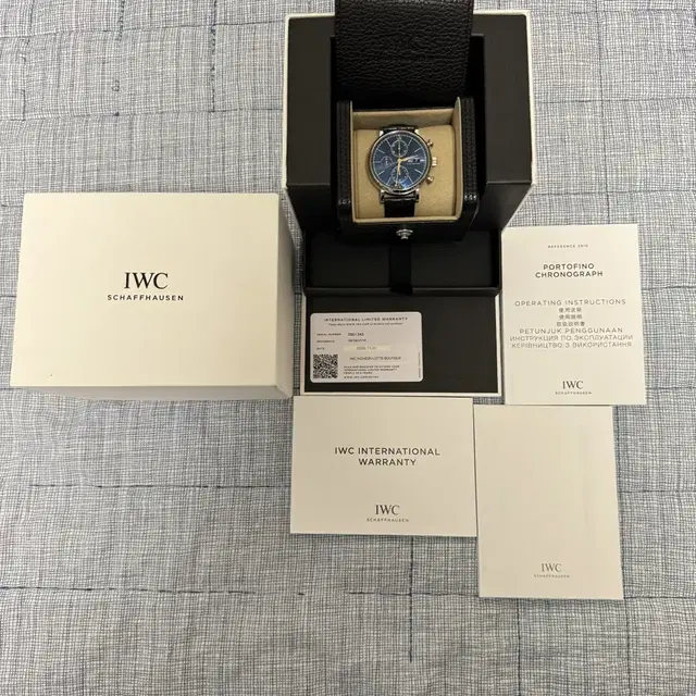 IWC 포르토피노 크로노그래프(391036) 41mm 청판 A+급 판매