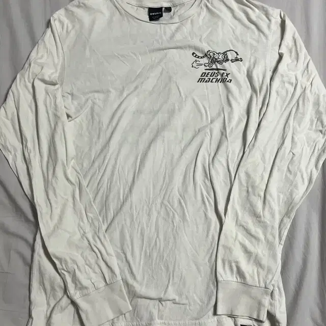 [M]데우스 RAMBLER LS TEE-WHITE