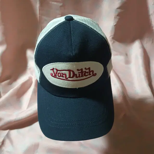 본더치 트러커햇 망사모자 .네이비화이트 VON dutch