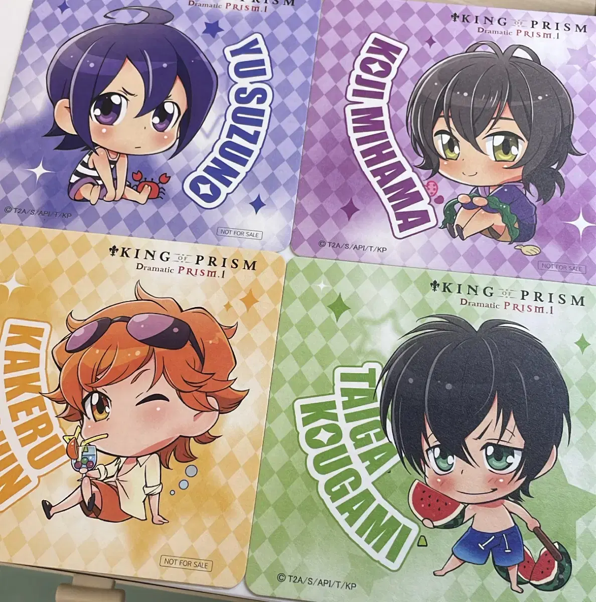 King of Prisms Kingfree U, Kakeru, Kouji Fantasmic Coaster