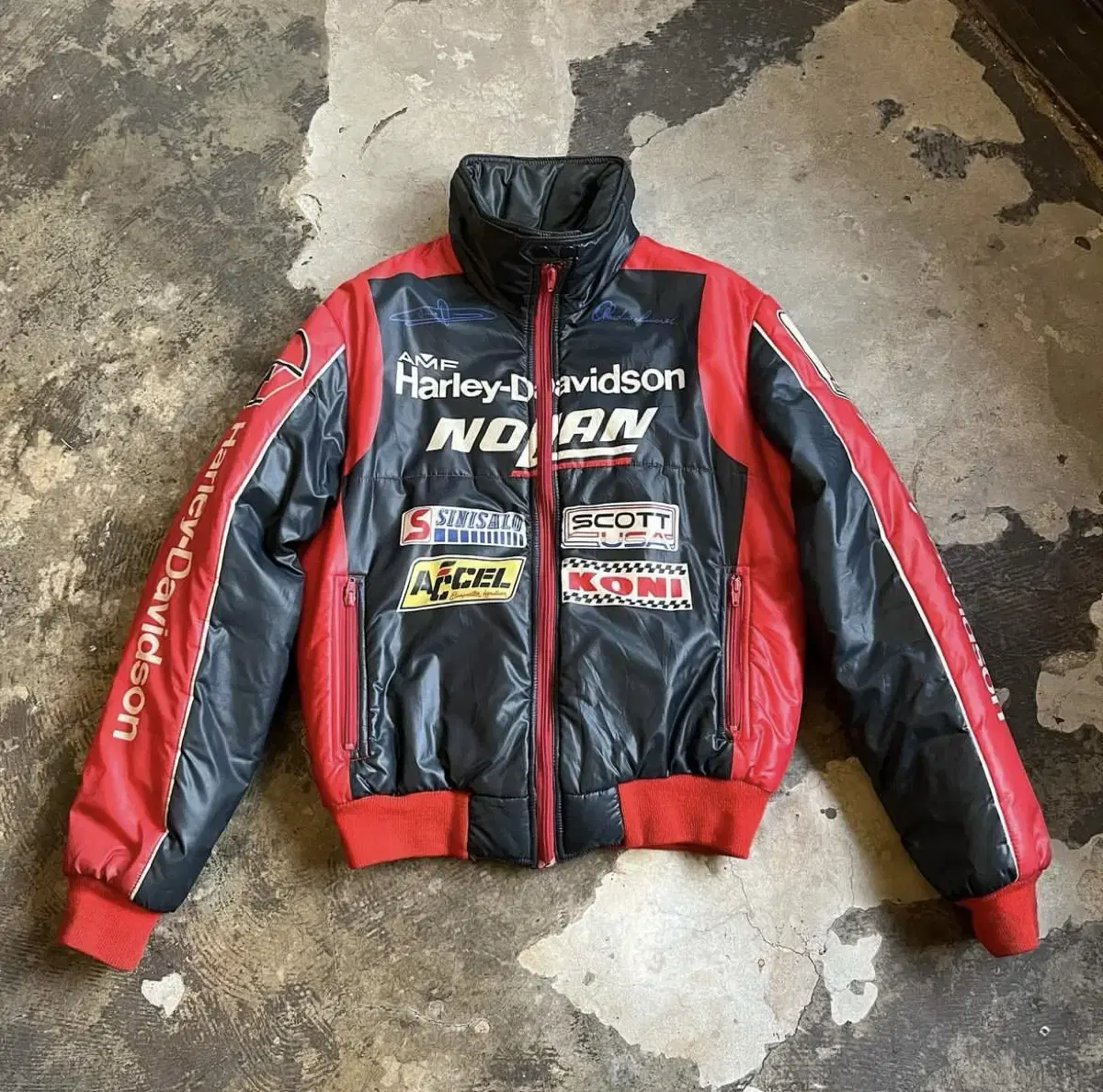 할리데이비슨 레이싱자켓 70s Harley davidson jacket