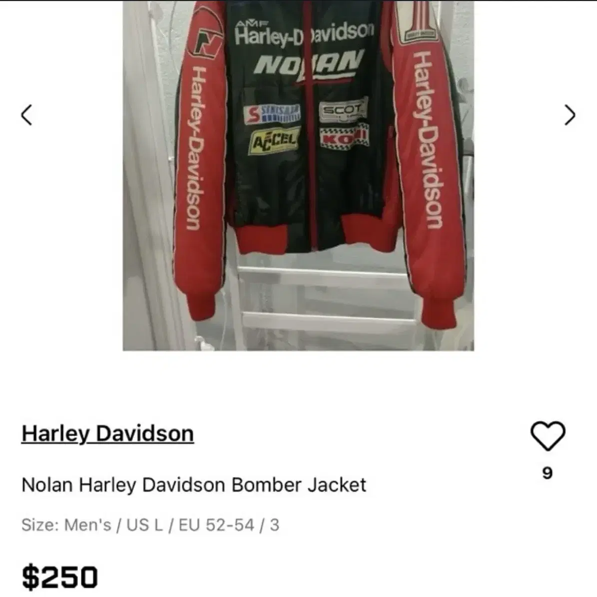 할리데이비슨 레이싱자켓 70s Harley davidson jacket