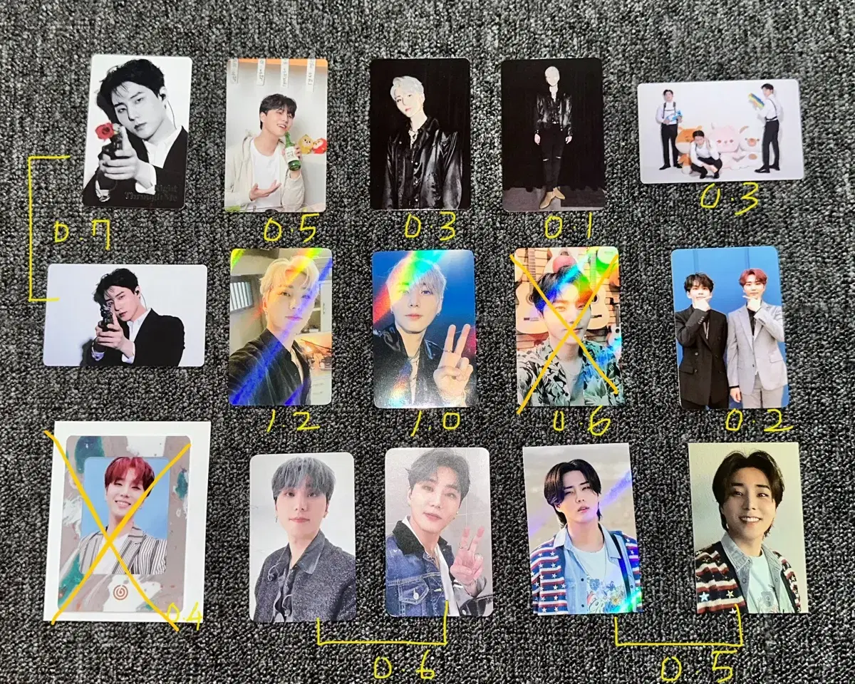 Day 6 Young K photocard tc unreleased photocard pre-order benefit WTS