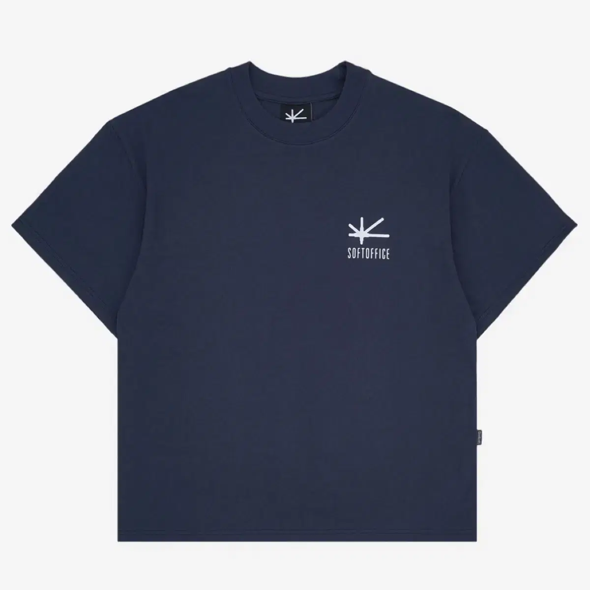 [M]SoftOffice Short Sleeve Navy