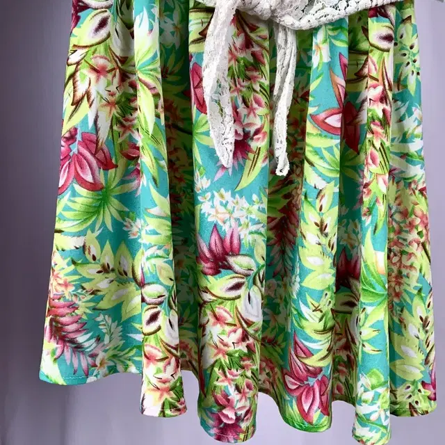 Sweet Sour Hawaiian Flower Dress