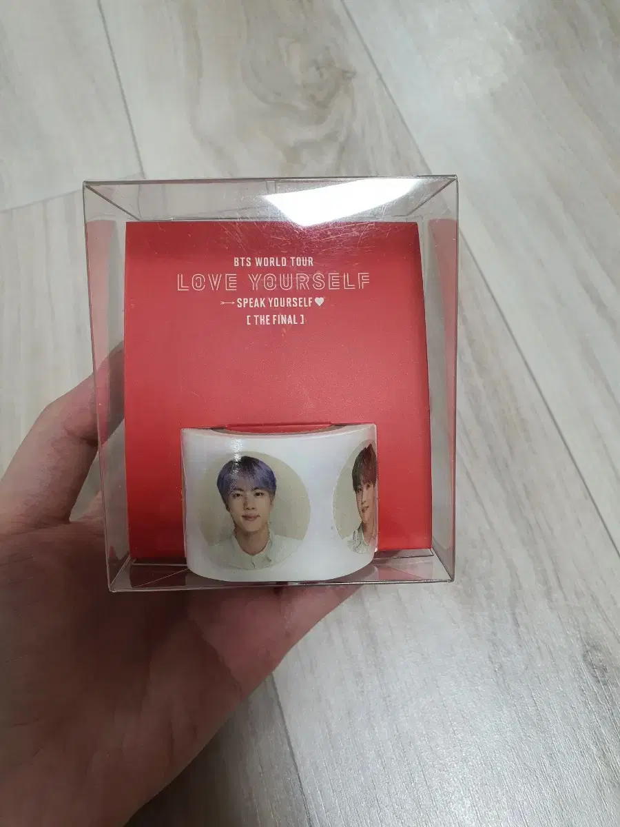 Unsealed bts Spaccon Merchandise Roll Sticker