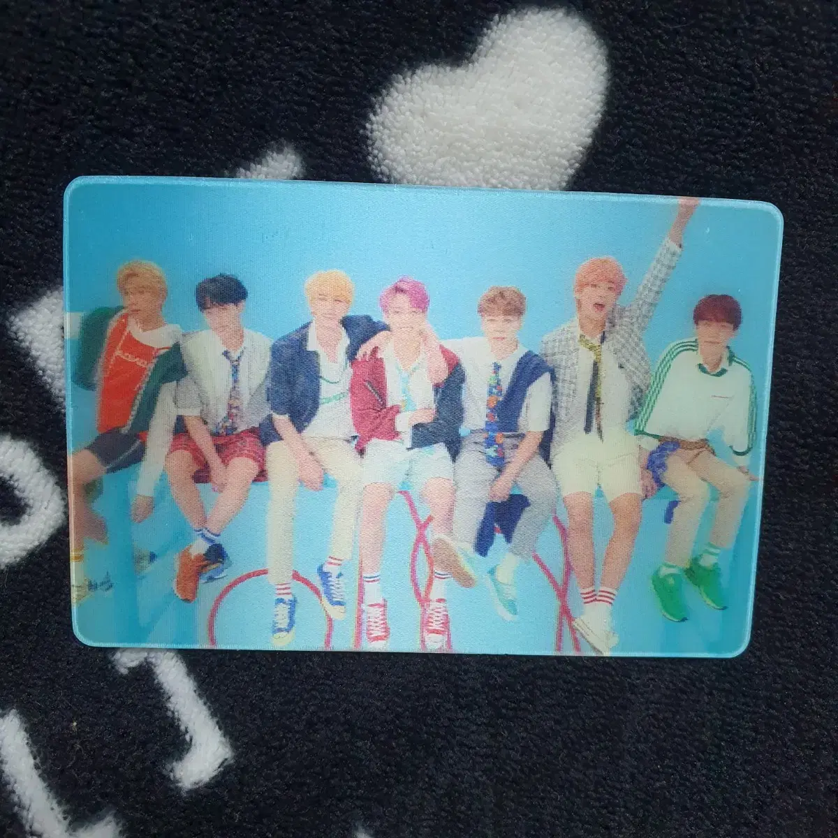 BTS Rubsell Anser album special lenticular Photo kard