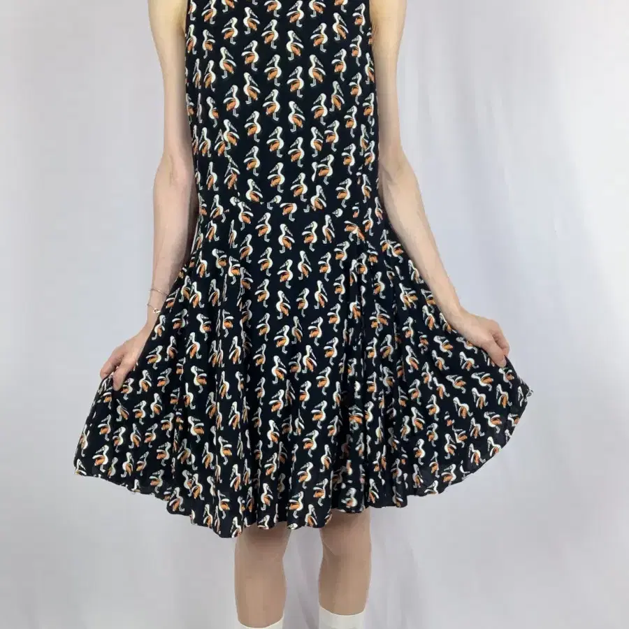 H&M Black Flamingo S-Line Cocktail Dress