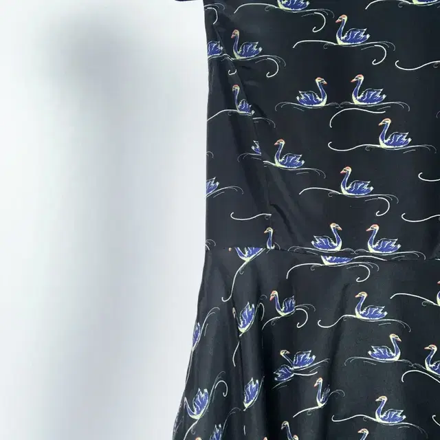 LEWITT Blue Swan Unique Black Dress