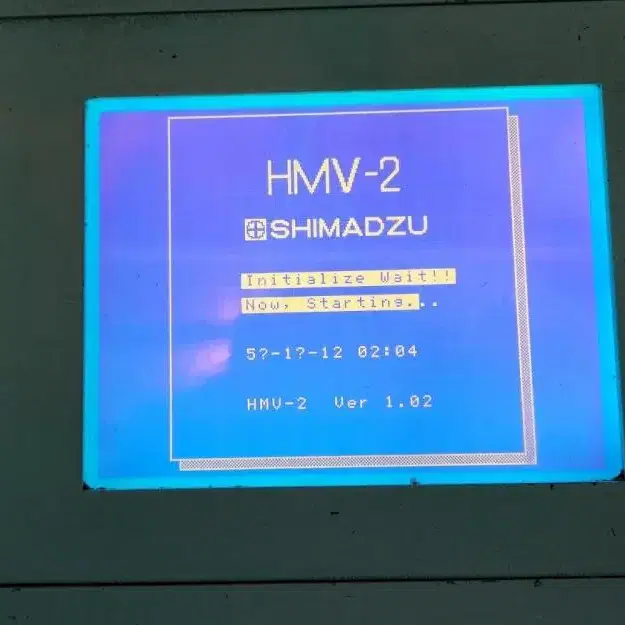 SHIMADZU HMV-2 경도계.