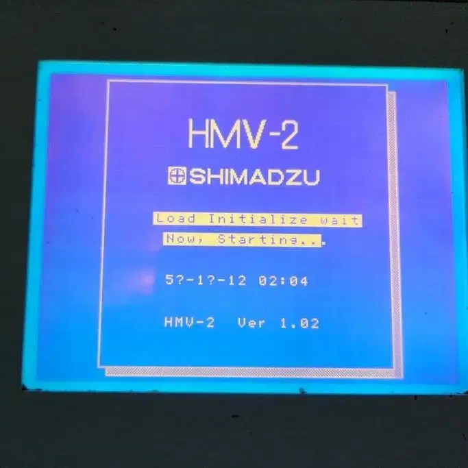 SHIMADZU HMV-2 경도계.