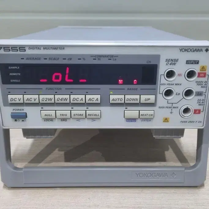 YOKOGAWA 755501 Digital Multimeter 멀티미터.