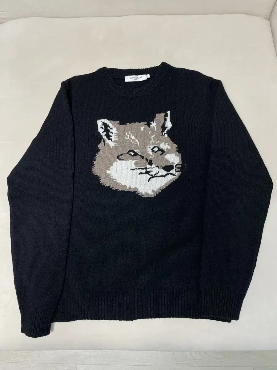 Maison Kitsune Foxhead Knit