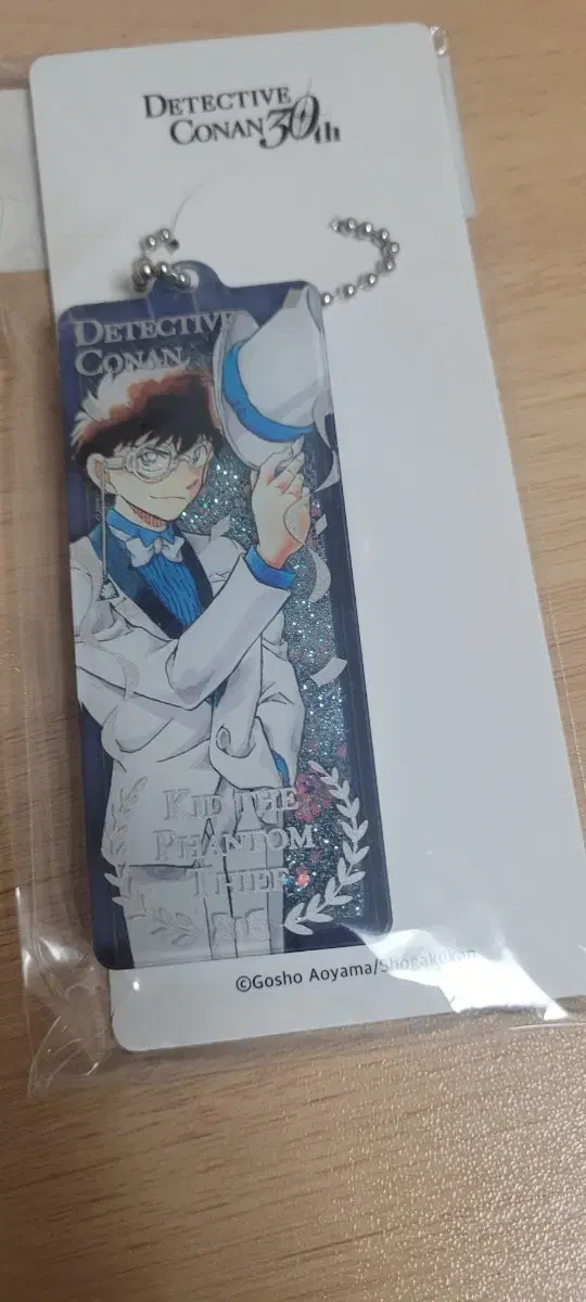 (Unsealed) Detective Conan 30th Anniversary Goondokid Glitter Keyring