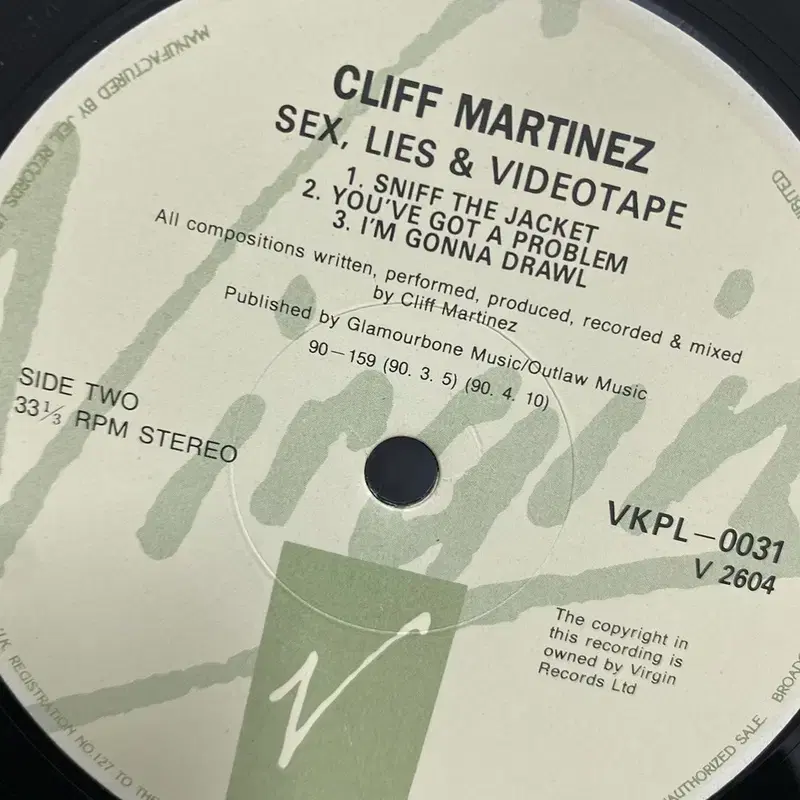 CLIFF MARTINEZ LP / AA2367